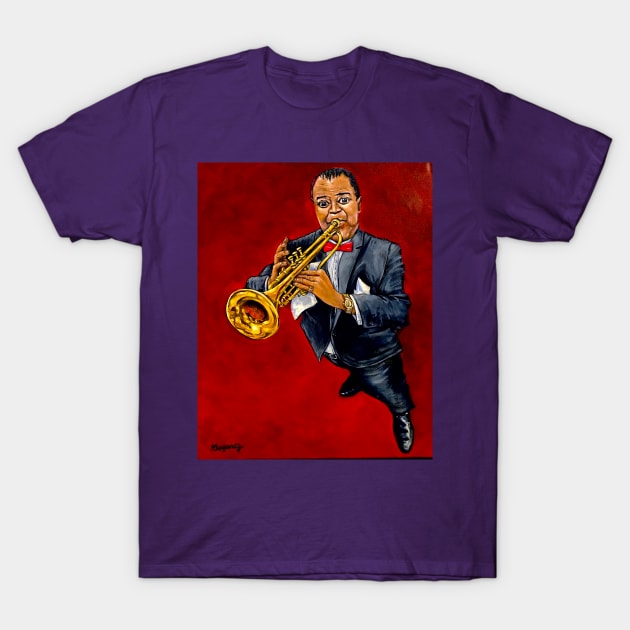 Louis Armstrong T-Shirt by GOGARTYGALLERY